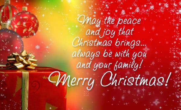 Merry Christmas Wishes for friends